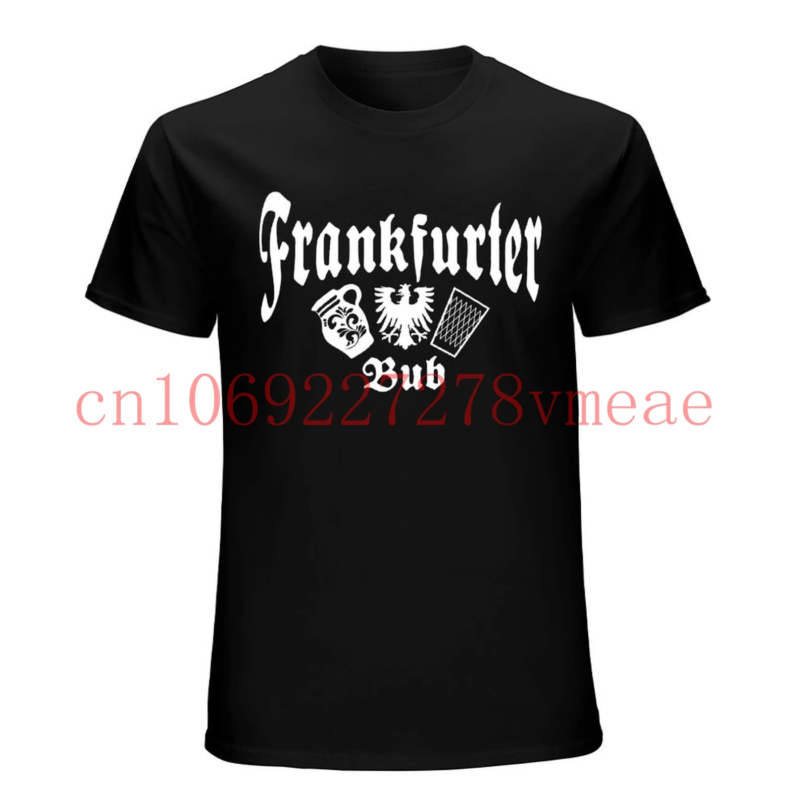Футболка Франкфурта Bub Культовая рубашка Hesse Gift FFM Eintracht Bembel S-4XL