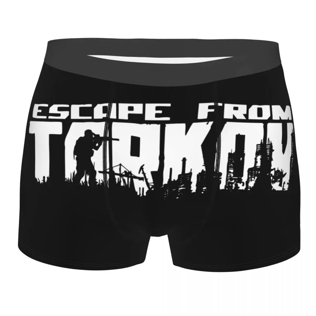 

Escape From Tarkov Logo Men Underwear Survival Shooter Game Boxer Briefs Shorts Panties Funny Breathable Underpants Male S-XXL