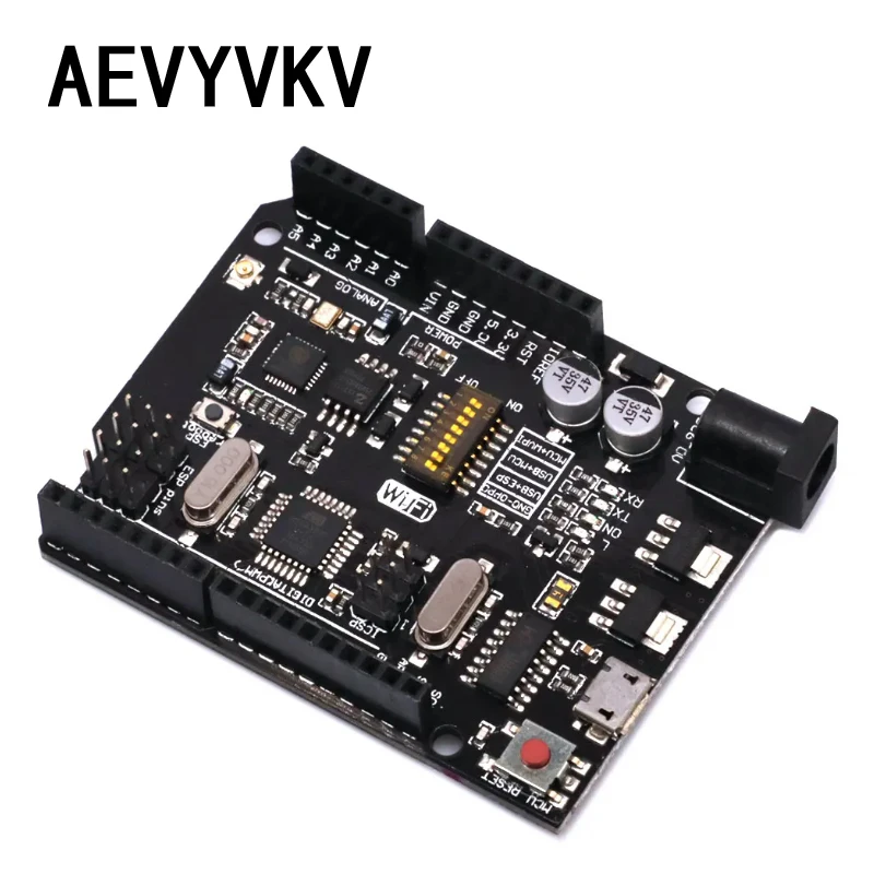 Mega2560 + Wi-Fi R3 ATmega2560 ESP8266 32 Мб памяти Φ CH340 совместимая с Arduino Mega NodeMCU для WeMos MEGA 2560