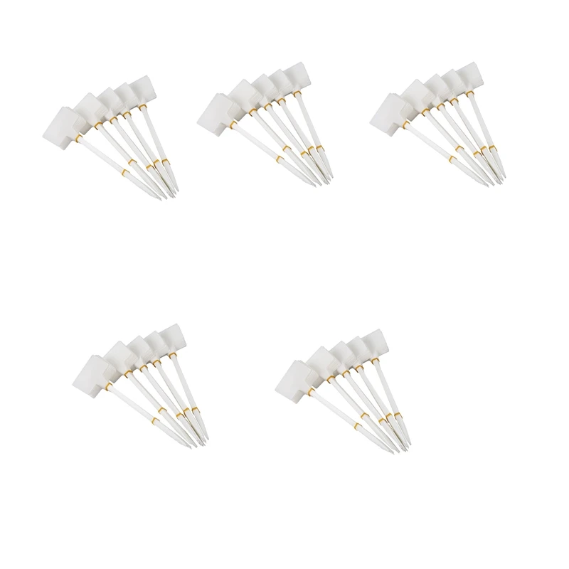 

Gardens Planting Tools 250 Pcs Bonsai Plastic Plant Labels Garden Labels T-Type Upturned Garden Tags Markers White