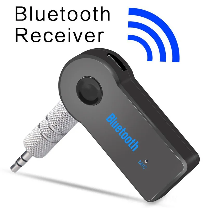 2 ב 1 אלחוטי bluetooth 5.0 מקלט 3.5 מ "מ ג ג 'ק אודיו מוסיקה מכונית אודיו aux a2dp משדר מתאם handsfree