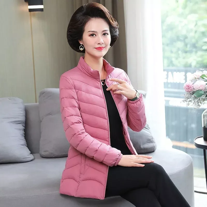 

Пуховик женский короткий х/б, на осень/зиму