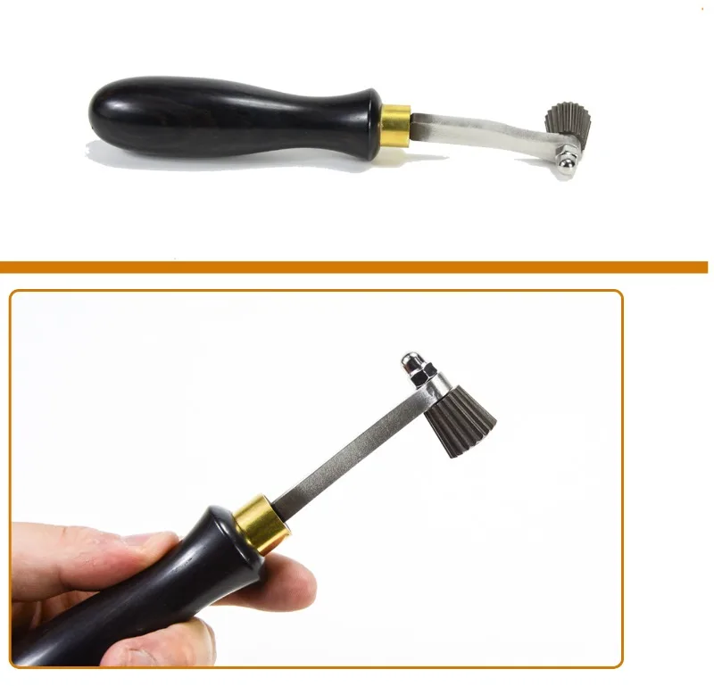 Кожевенное ремесло сапожник подошва кромка рельефное колесо инструмент для