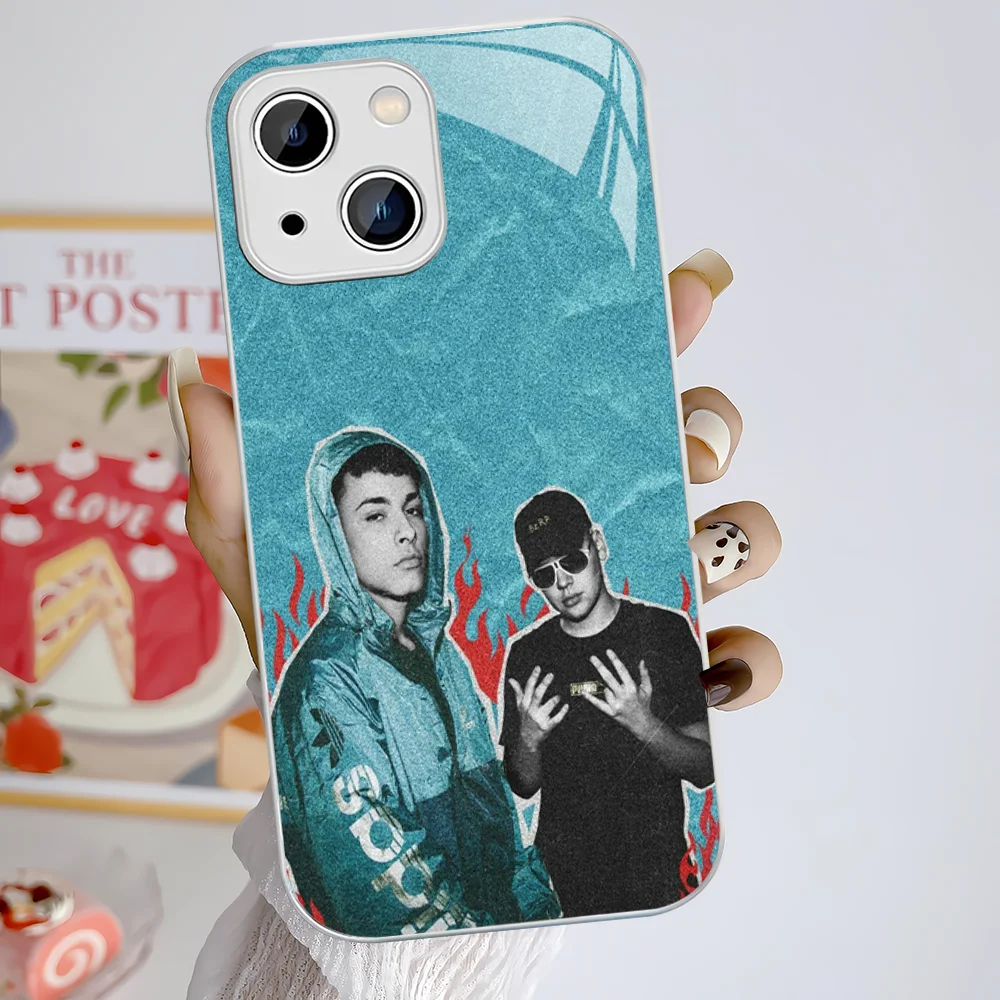 Чехол для телефона Trueno Fell Me из закаленного стекла iphone 14 13 12 11 Pro Mini XS MAX 14Plus X XR чехол