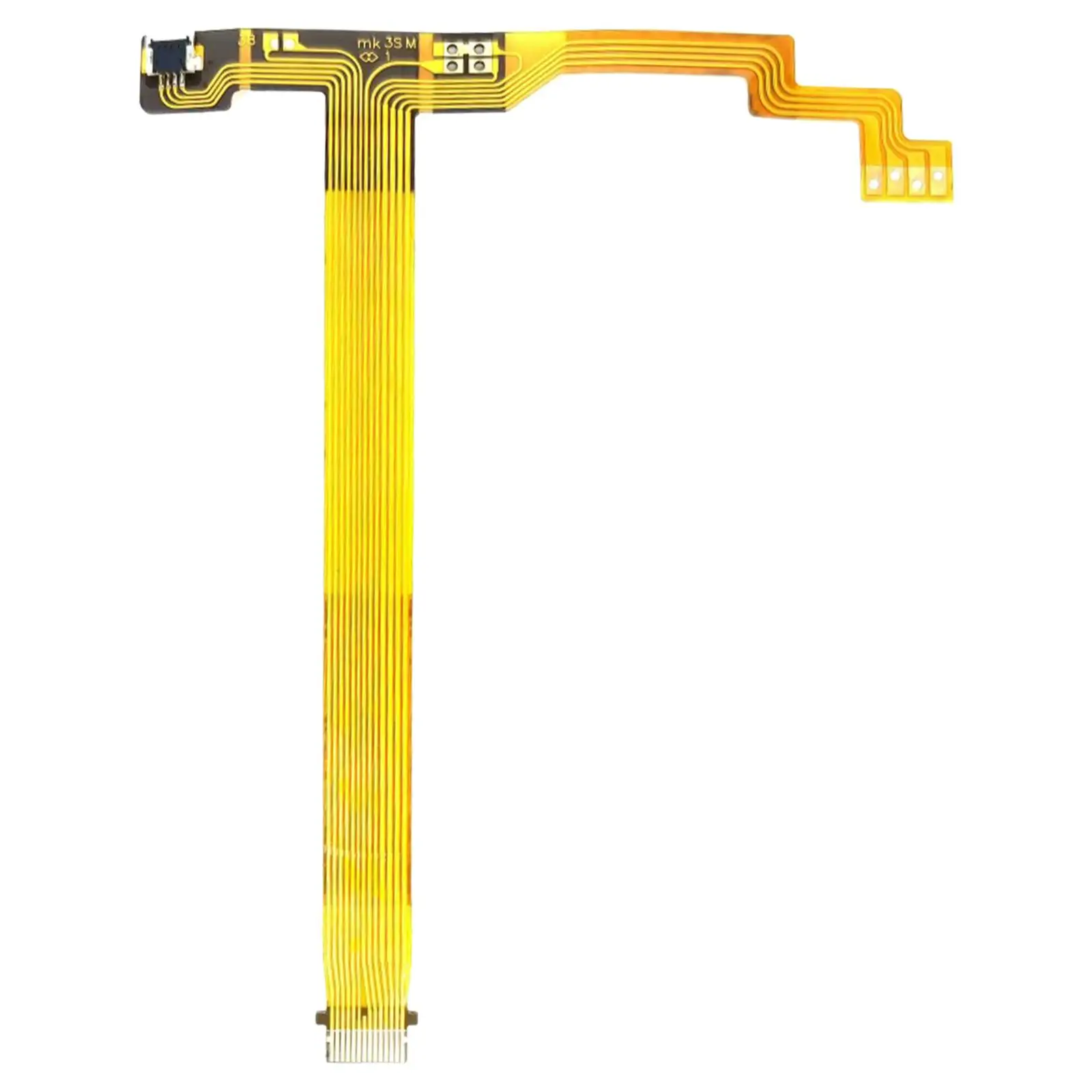

Lens Focus Flex Cable Lens Line Focus Repair Part Flex Cable Ribbon for Nikon Af-P 18-55 mm DSLR Camera W/ Interface Gold
