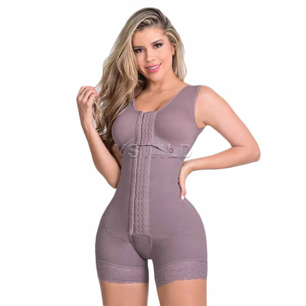 Fajas Reductoras Y Modeladoras Mujer Body Shaper Женский корсет для похудения и подтяжки ягодиц