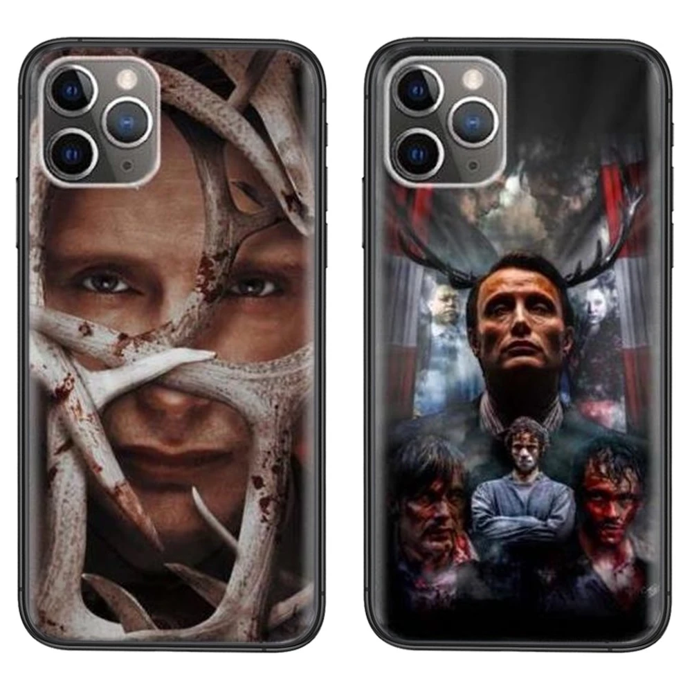 Мягкий черный чехол из ТПУ Для Xiaomi Mi 11 10T 10S 10 Ultra Pro Lite Poco X3 NFC CC9 Hannibal Movie Housing Store