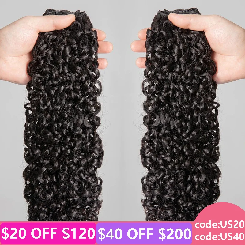 Brazilian Hair Weave Bundles Raw Curly Human Hair Bundles Unprocessed Deep Spiral Curly Bundle Remy Hair Extensions 3 4 Bundles