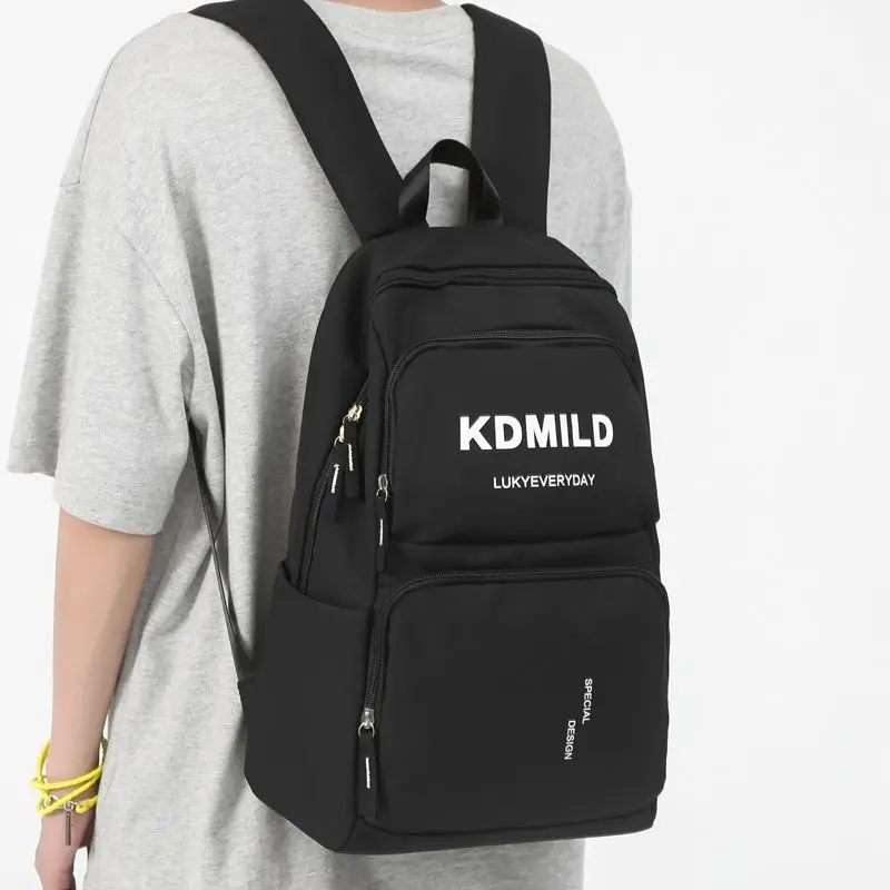 

Women Backpack for School Teenagers Girls Boys College Student High School Bags Campus Youth Nylon Bookbag Casual Korean Bagpack
