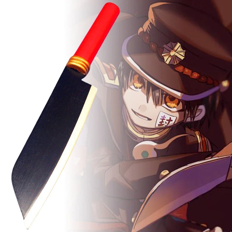 35 см Ханако-кун Катана Кинджал Аниме Юги Амане Косплей Опора Меч Деревянный Нож