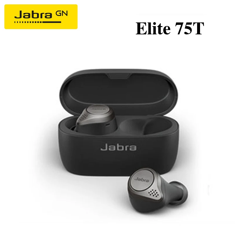 

Jabra 75T Bluetooth Headphones Wireless Waterproof Bass Air Pods Leisure And Entertainment Type Standby Noise Reduction Airpods