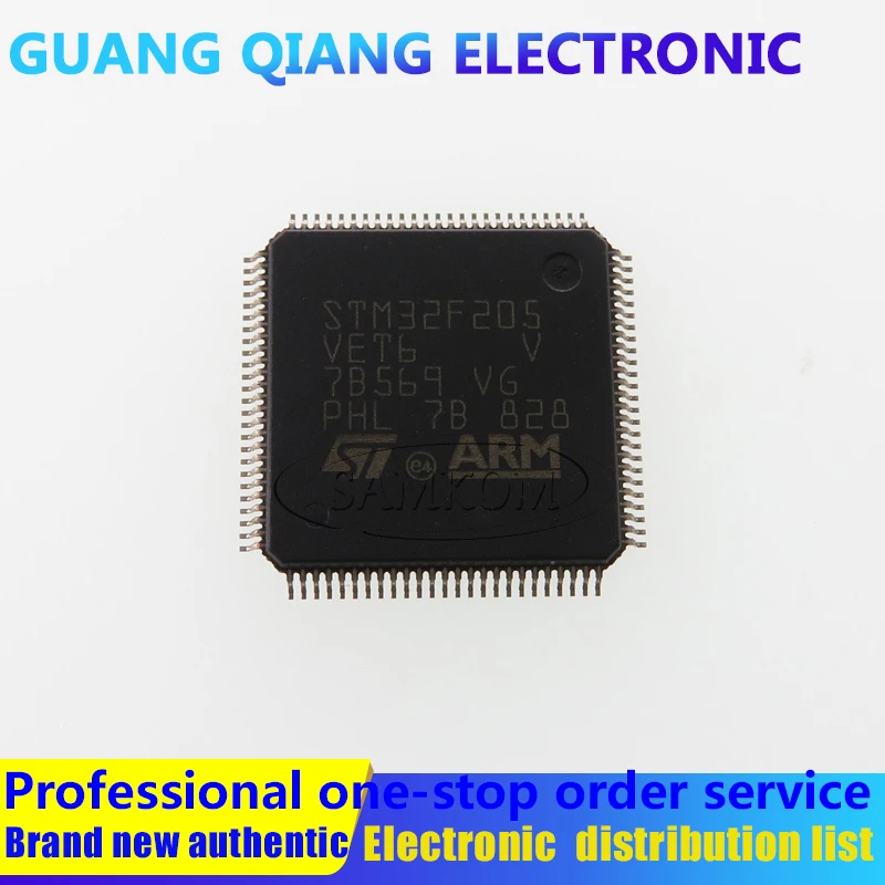 1 шт. STM32F205VET6 IC MCU 32BIT 512KB FLASH 100LQFP