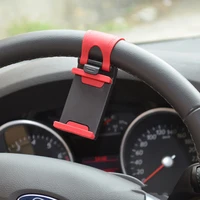 universal mount holder car steering wheel phone clip hanging buckleg gps stand bracket navigation phone holder abs bike clip
