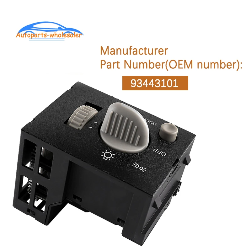 

93443101 15687019/15741153/15047633 For 1995-2000 GMC Tahoe Suburban Silverado Sierra Headlight Dimmer Switch car accessories