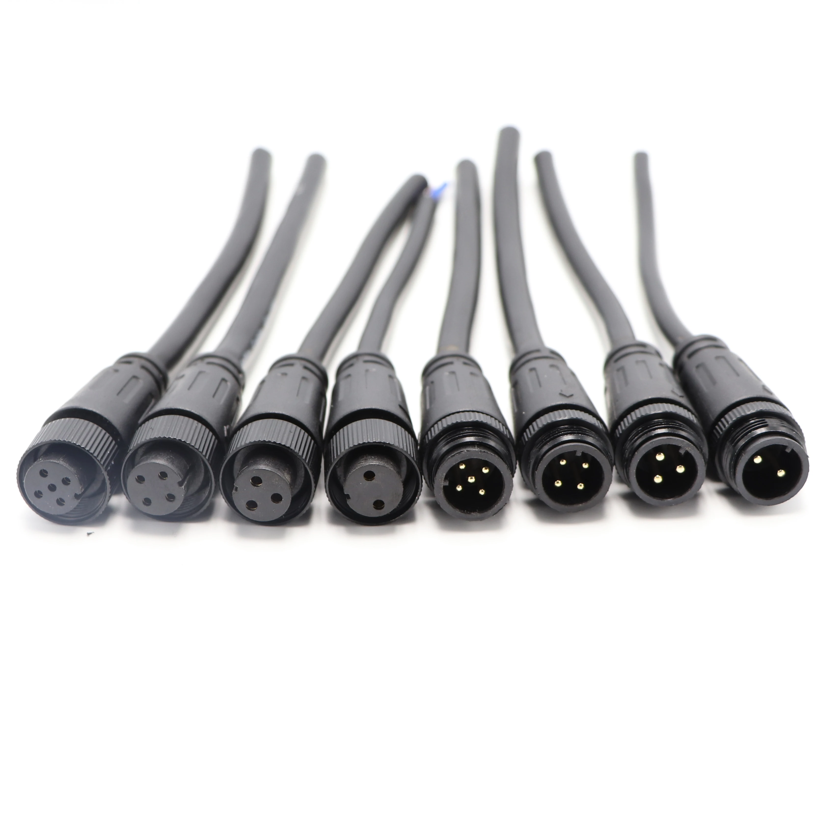 Водонепроницаемые кабельные разъемы IP68 FS054 M16 нейлоновая гайка 2Pin