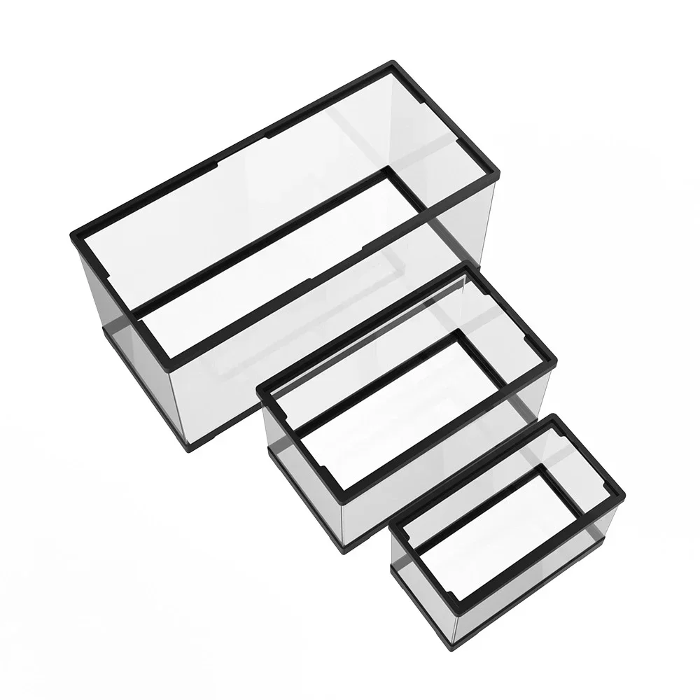 Прозрачный акриловый аквариум высокого разрешения пластиковый ПЭТ-аквариум с