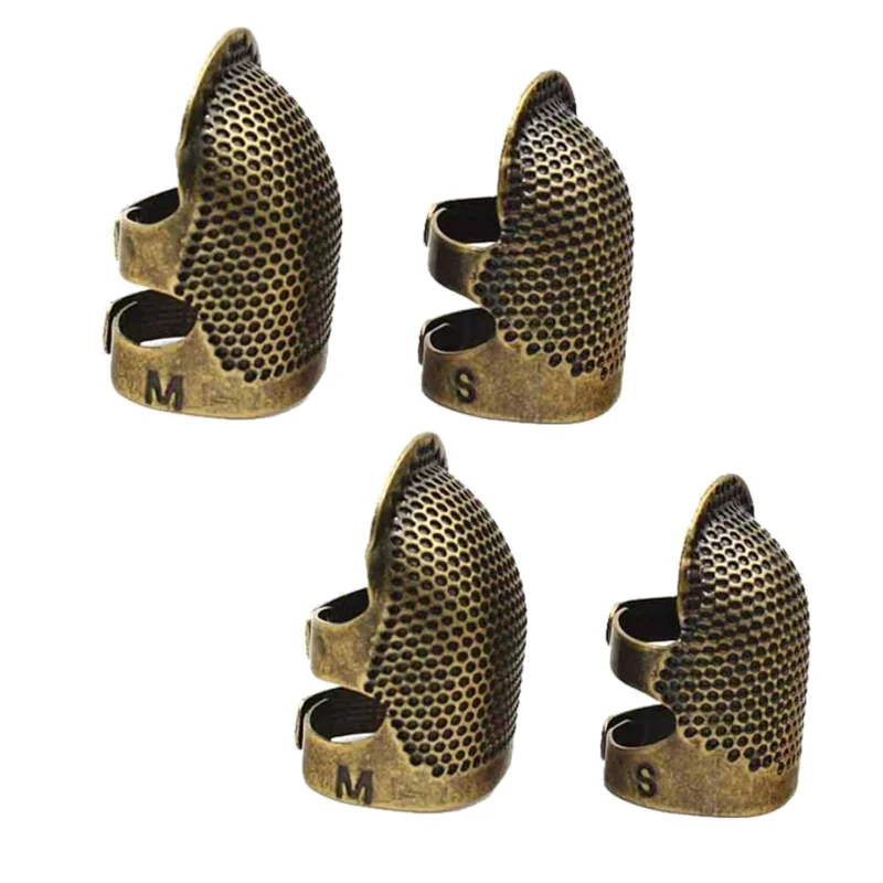 

1 шт. античный металлический протектор для пальцев, Швейные аксессуары, протектор для пальцев, наперсток, кольцо, булавки, игольчатая подушк...