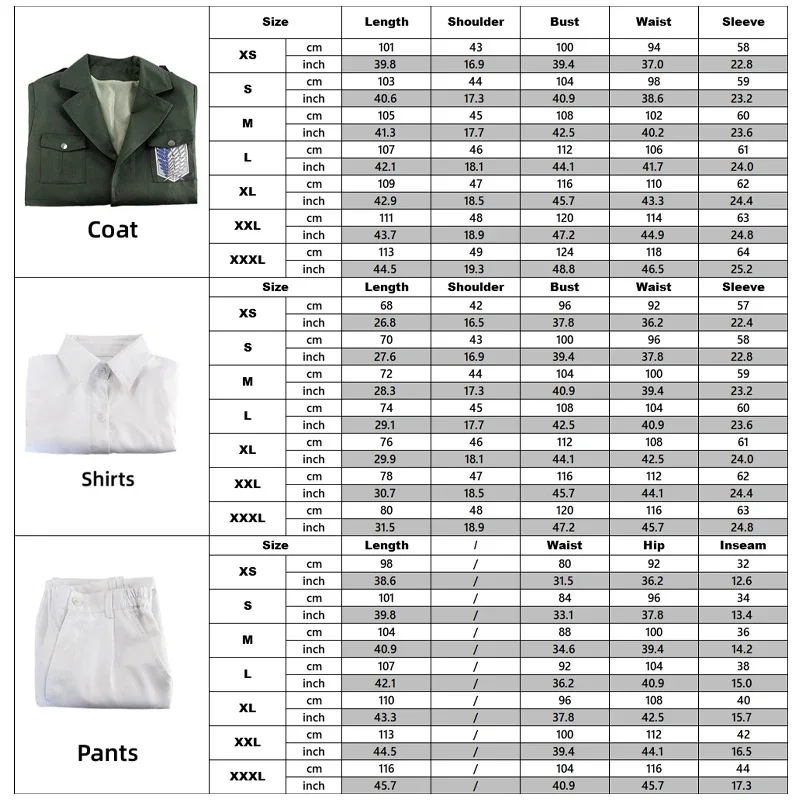 Новинка 2025 аниме AOT косплей костюм Леви Shingek No Kyojin скаутский легион солдатское