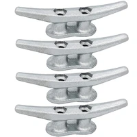 4 inch galvanized iron dock cleatrope cleatanchor line cleat perfect for boat docksdeckspiers for tying up