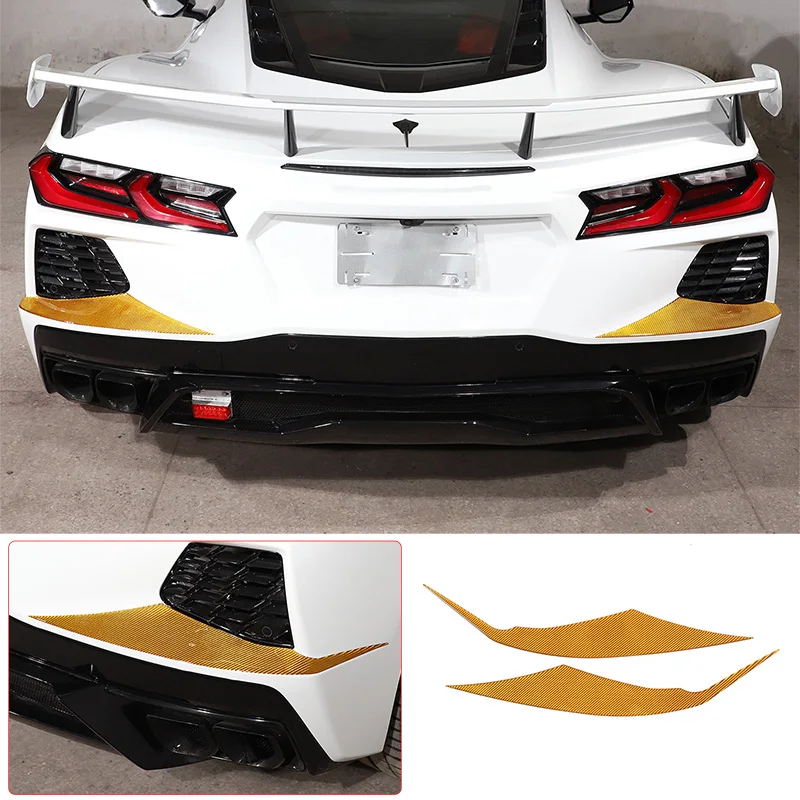 

For Chevrolet Corvette C8 Z51 Z06 2020-2023 rear rear air inlet decorative sticker