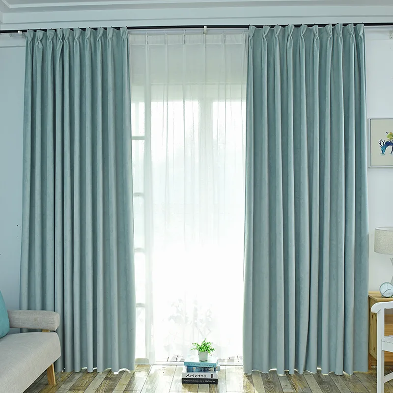 

21133-STB-Luxury Peony Tulle Curtain For Living Room European Elegant Flower Embroidery Sheer Voile Drapes