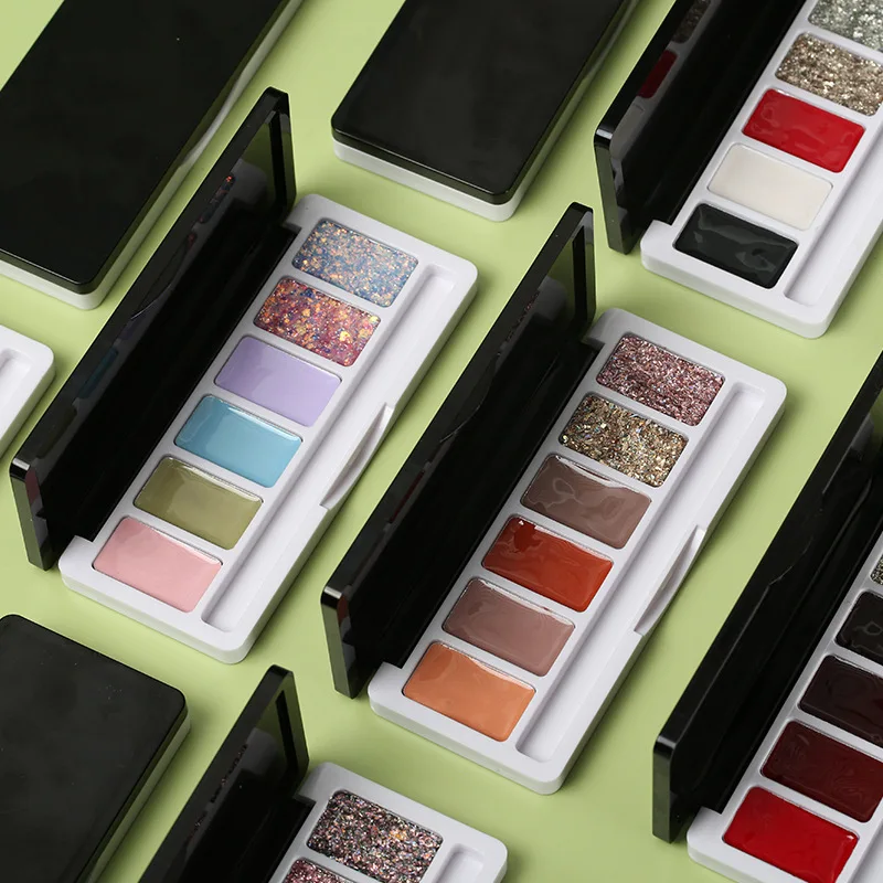 

6 In 1 Mud Gel Full Coverage Gorgeous Color Pigmented Painting Gel Creamy Texture No Flowing Semi Permanent Nail Gel 2022 New