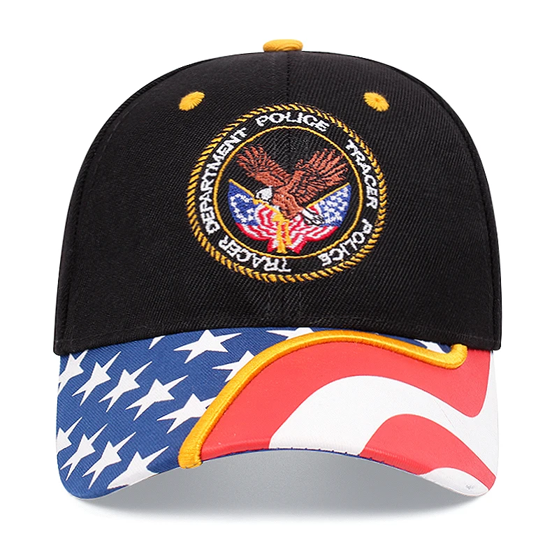 

2022 New Fashion Eagle Baseball Cap Adjustable Classic Back Buckle Sun Hat