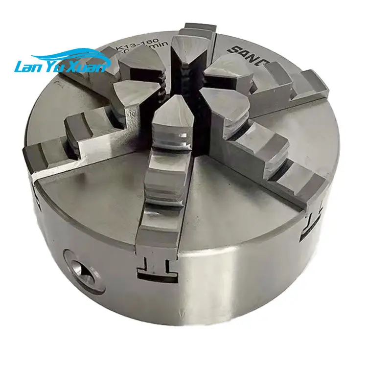 

Lathe Chuck 160mm six Jaw Chuck Lathe Self-Centering Chuck K13-160 With Hardened Steel For Mini Lathe