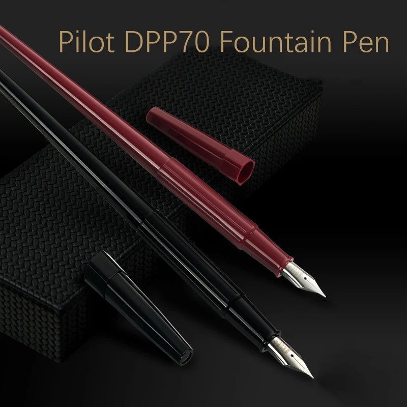 

1pc PILOT Sketch Fountain Pen DPP-70 Elegant Penholder Design for Writing Calligraphy Practice F/M Pen Nib with Ink Converter