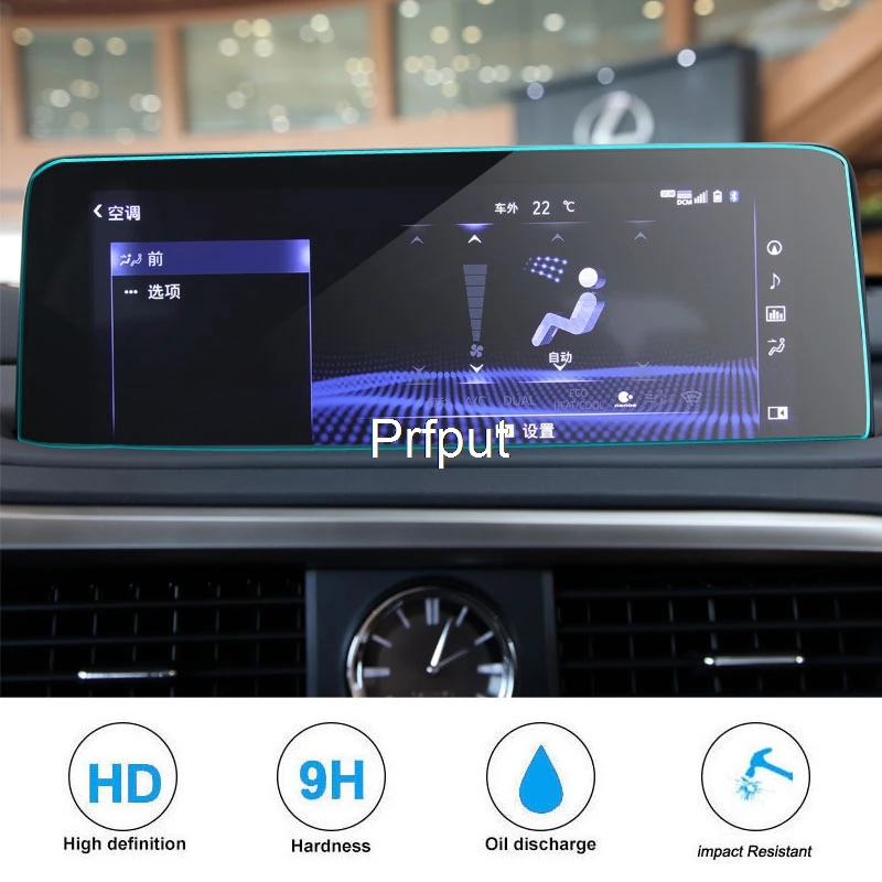 

Защитная пленка для экрана Lexus RX RX300 RX450 450hL RX350L RX450H 2020-2022, автомобильная GPS-навигация, защитная пленка из закаленного стекла