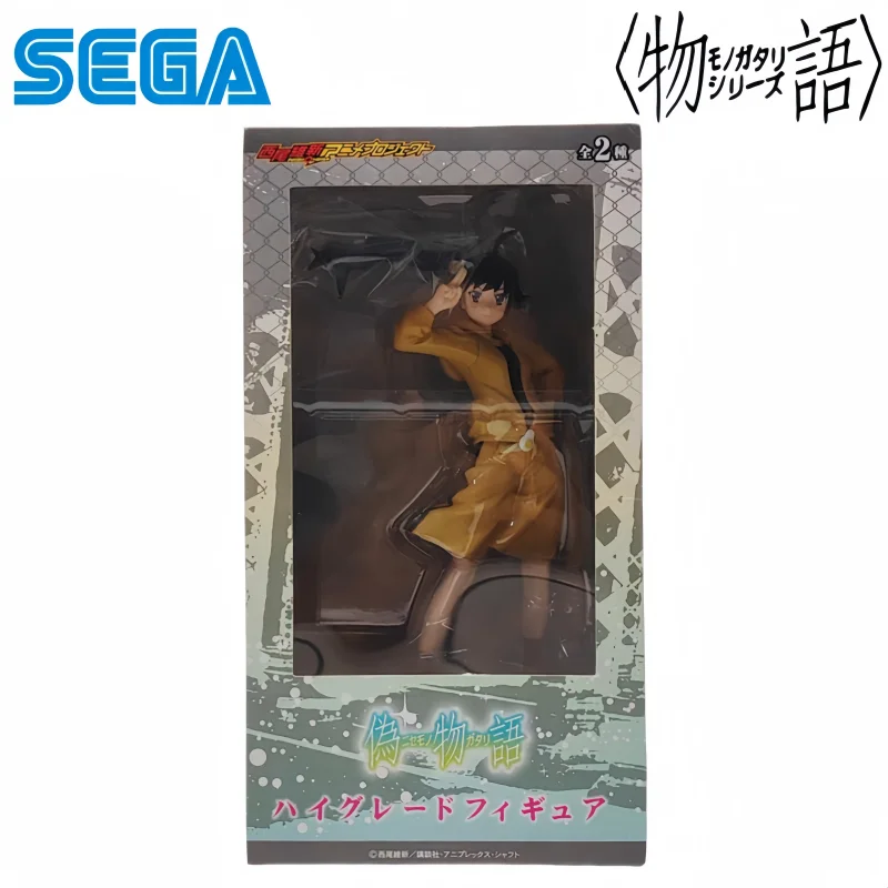 Фото Коллекционная фигурка персонажей аниме Sega: Кейн Арараги и Цукихи Арараги из серии Monogatari, оригинальная модель Garagekit в коробке, в наличии. №2