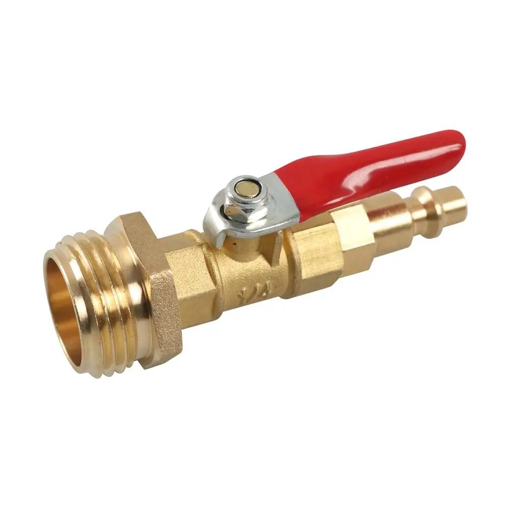 

Winterize Blowout Adapter With 1/4 Inch Male Thread Quick Connecting Plug Drain Fitting Adapter