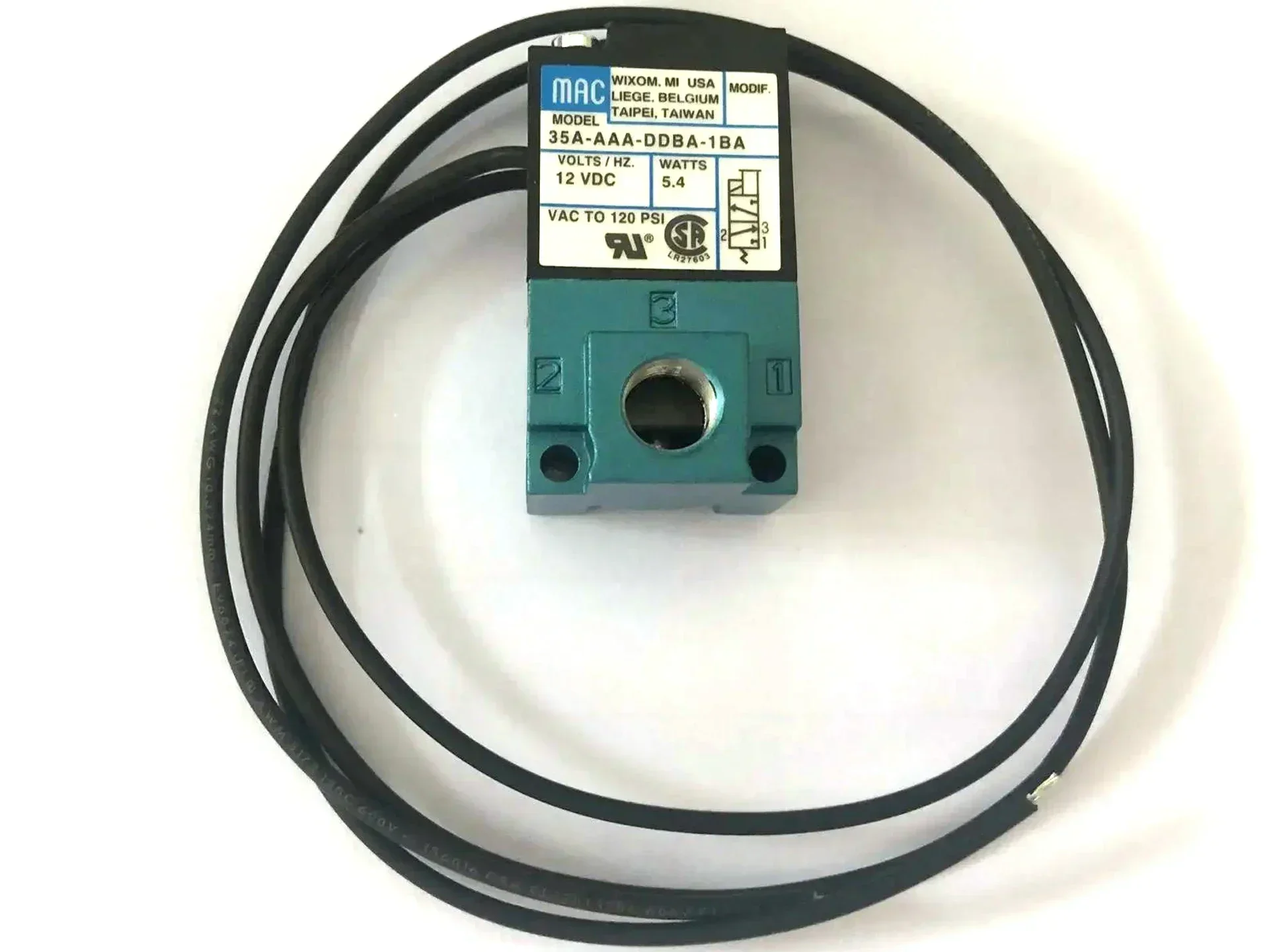 

MAC 3 Port Electronic Boost Control Solenoid Valve 35A-ACA-DDBA-1BA 35A-ACA-DDFA-1BA 35A-ACA-DDAA-1BA With Brass
