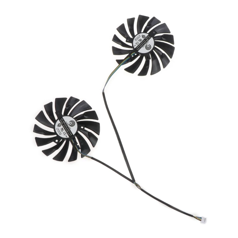 2 шт. 12 В PLD10010S12HH 4-контактный охлаждающий вентилятор VGA для видеокарты 980Ti 980