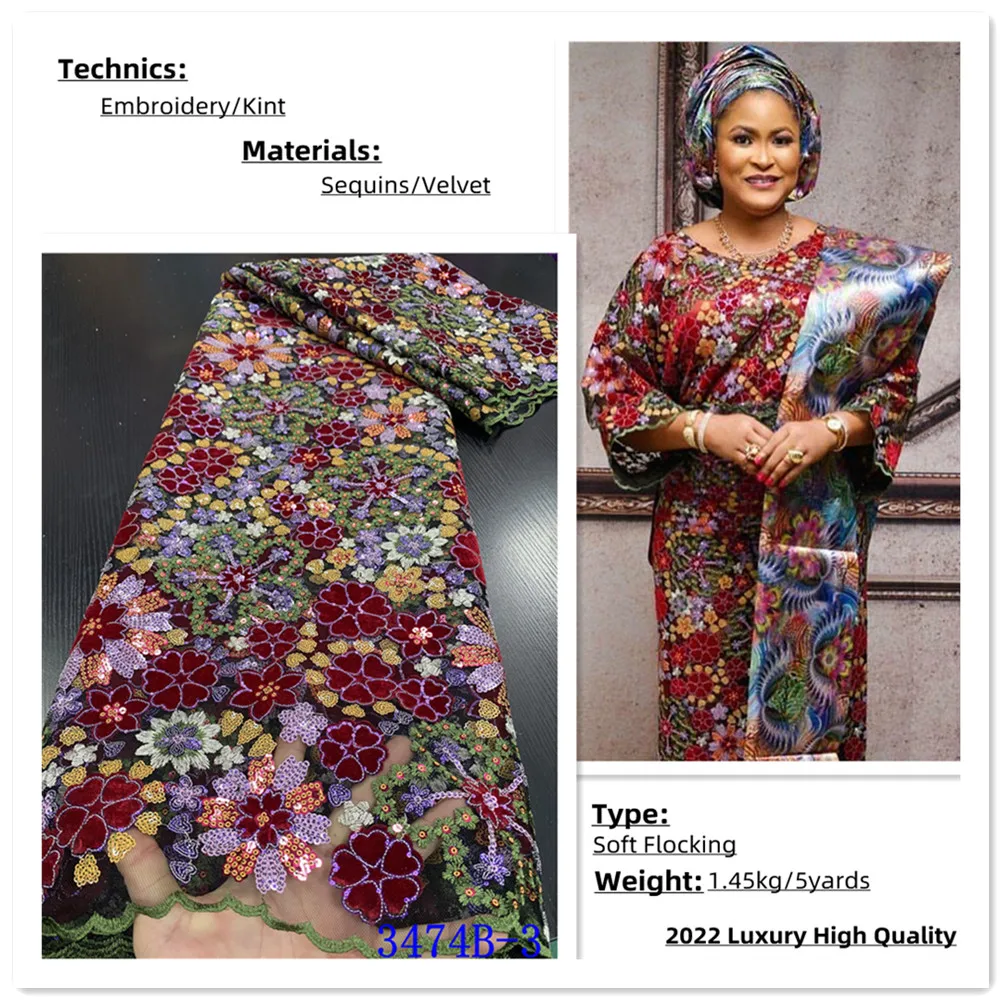 Купить NIAI африканская кружевная ткань ручной работы 3D Eвышивка Тюль Кружево высокое качество нигерийские цветные кружева ткань для свадебного пла...