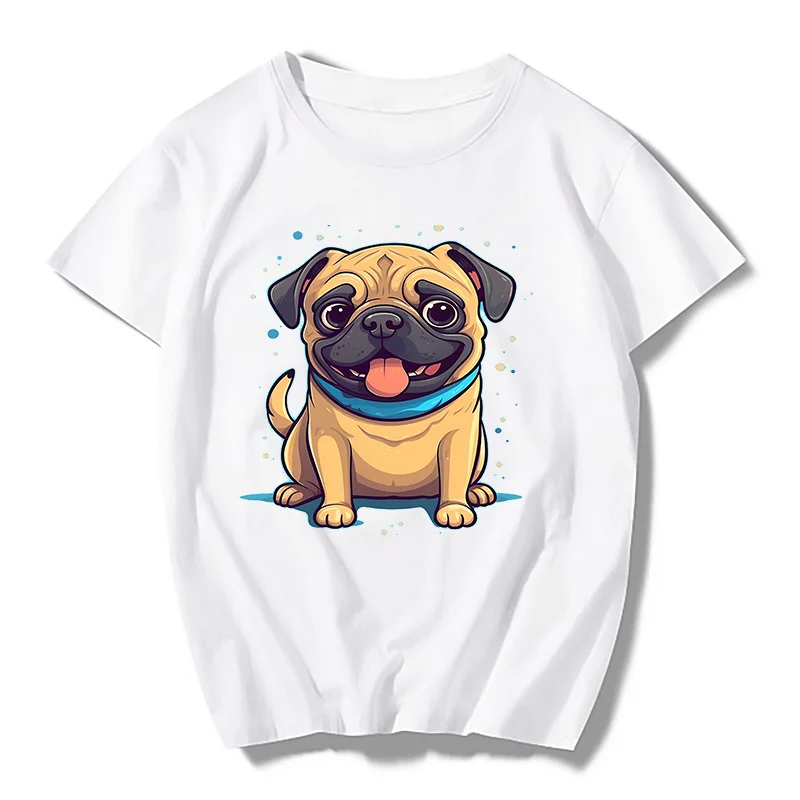 Рисунок 6 - Милый мопс ездит ветром и волнами