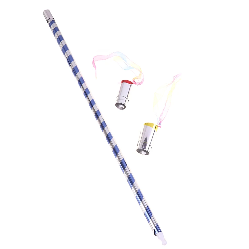 

1pc 60/75/93cm Plastic Magical Wand For Professional Magician Stage Portable Pocket Arts Staff Tricks Accessories Fun Tricks