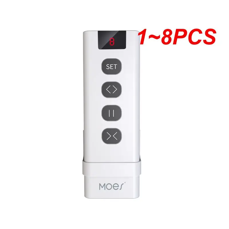 1~8PCS Channel RF433 Remote Control for WiFi Curtain Switch RF Roller Blinds Module Battery Powered Accessories Emitter