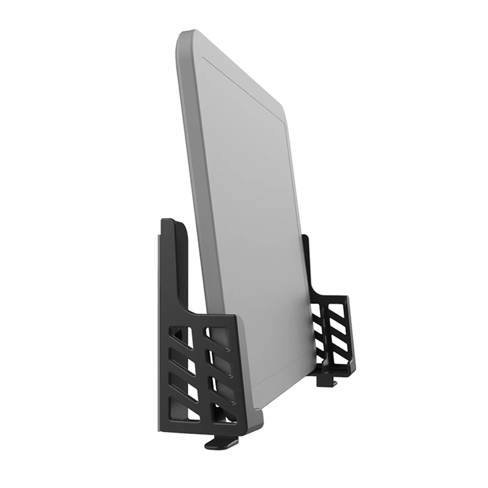 

Tablet Wall Mount Stand Phone Holder ForIphone Adjustable Viewing Angle Double-Groove Compatible With E-reader Kindle