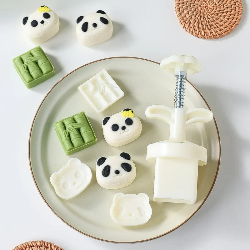30/50 г креативная бамбуковая форма для лунного пирога с пандой сделай сам ручная
