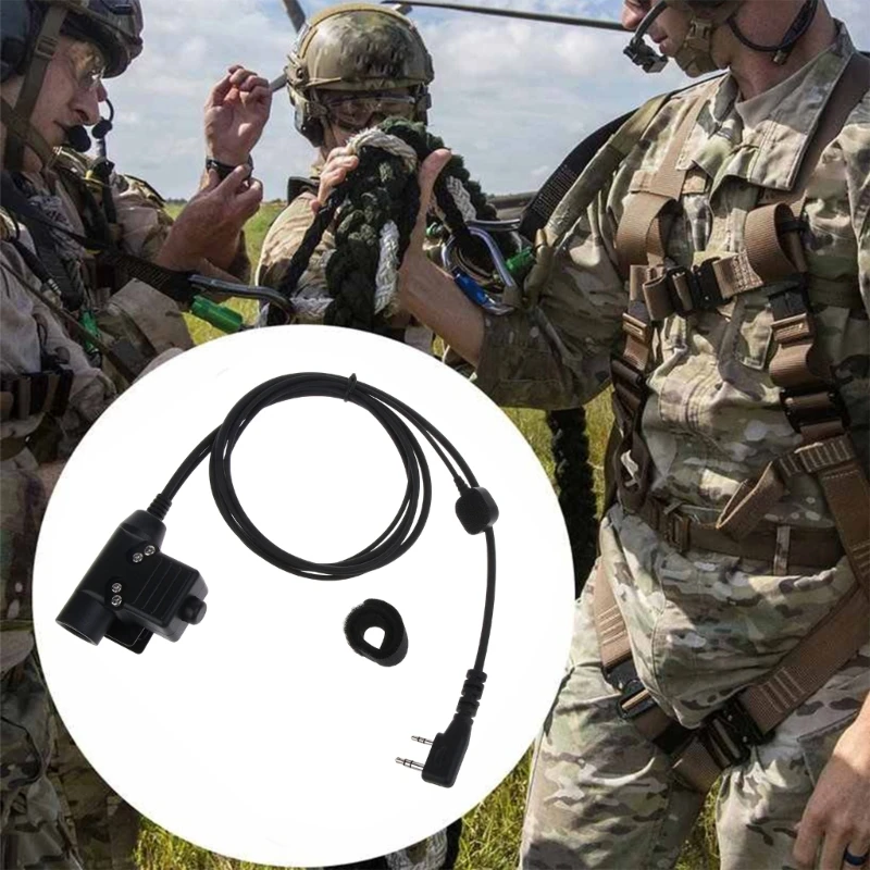 U94 with Finger  Button PTT Switch for TK-3107 TK-3207 TK-3207G TK-3230 TK-3160 TK-2160 TK-1118 TK-278 2 Way Radio