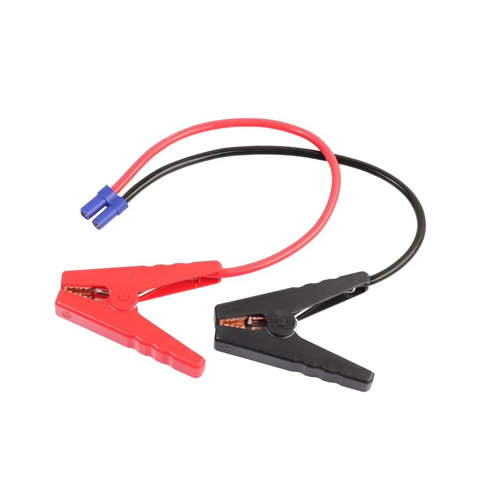 

400A 10AWG Car Emergency Power Supply EC5 Interface To Alligator Clip Cable Smart Alligator Clamp For Car Jump Starter