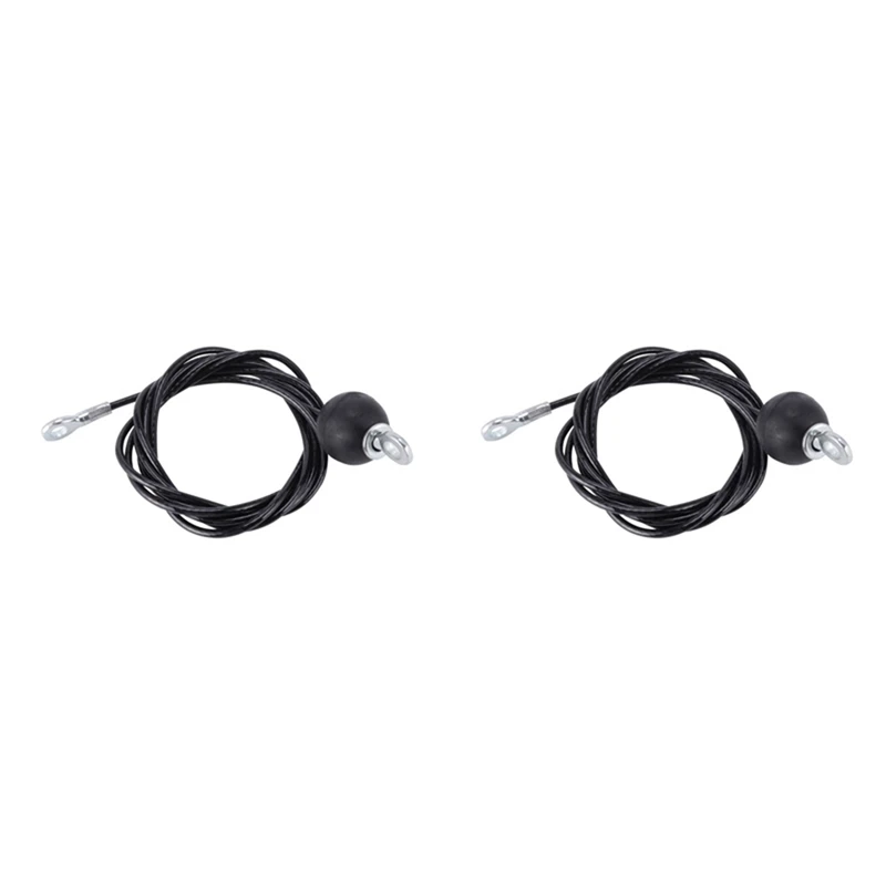 

2Pcs 1.4M Gym Wire Rope Heavy Duty Steel Wirerope For Home Cable Machine Fitness Pulley Accessories