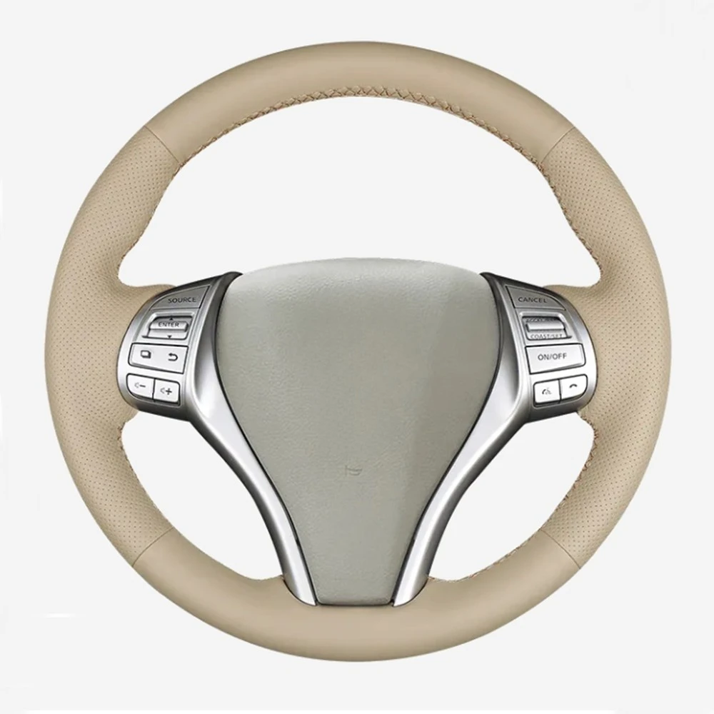 

Бежевая искусственная кожа, искусственная кожа для Nissan Teana Altima 2013-2018 X-Trail 2014-2017 Qashqai 2014-2017 Rogue