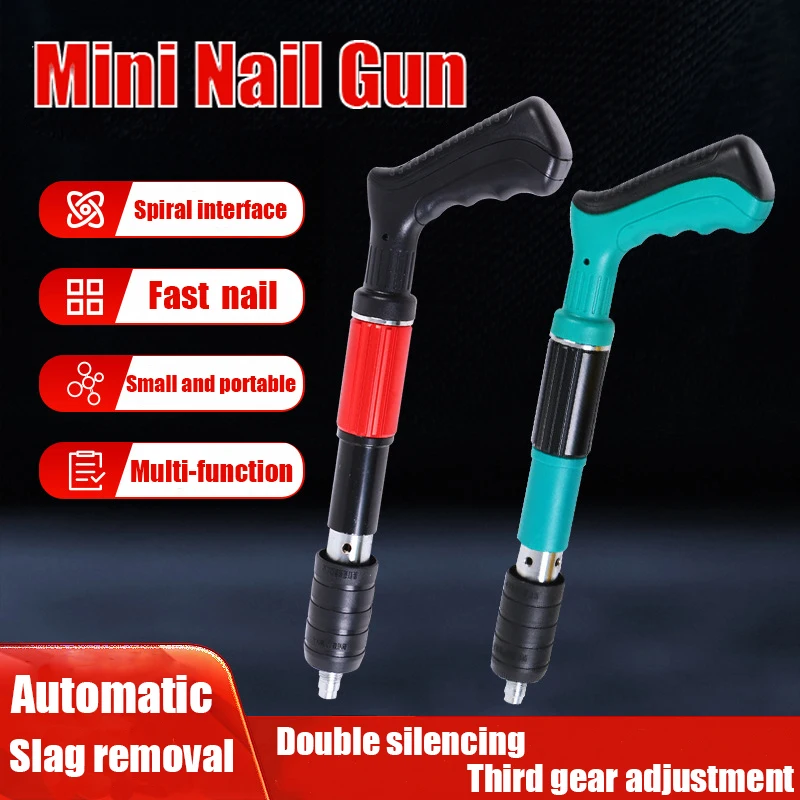 

Manual Mini Steel Nail Gun Rivet Tool Ceiling Wall Anchor Wire Slotting Device Home Wall Fastener Metalworking Rivet Gun