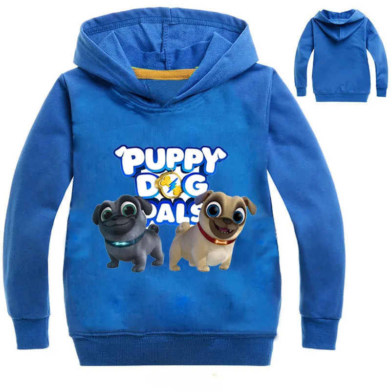 2-16Years Lady Dog Pillow Pal Porte Clothes Kids Coats Baby Girls Jacket Children Hooddy Jackets for Boys Sweatshirt Bike Jumper | Детская