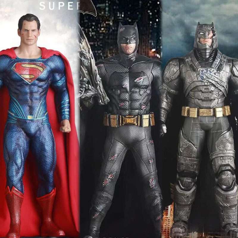 

Crazy Toys Team Of Prototyping 1/6 Supermen Armored Batman Action Figure Statue Model Toys Movie Character Superhero Doll