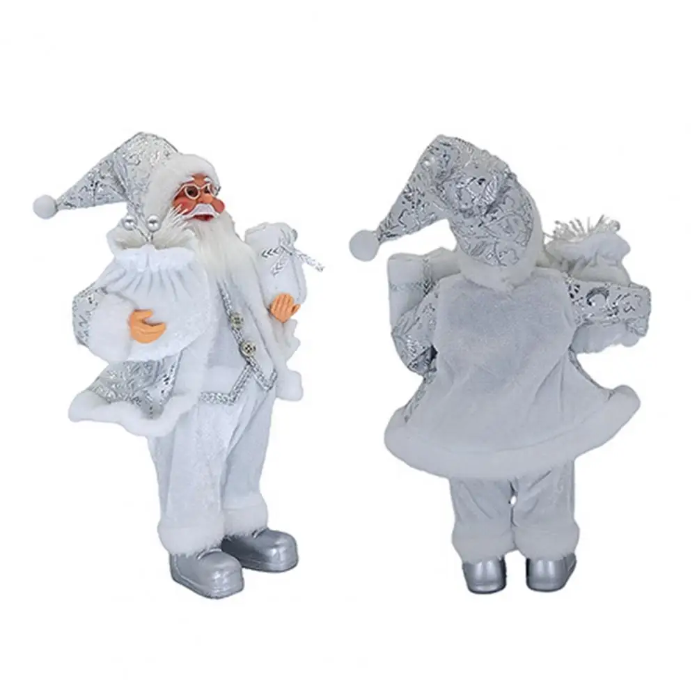 Симпатичное Рождественское украшение в виде Санты стоячее новогодние украшения