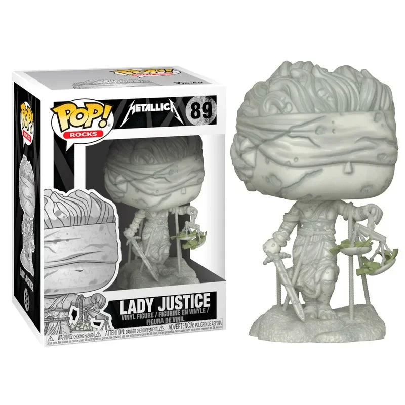 FUNKO POP Rocks Metallica Lady Justice 89 # Виниловая фигурка украшение игрушки высококачественная