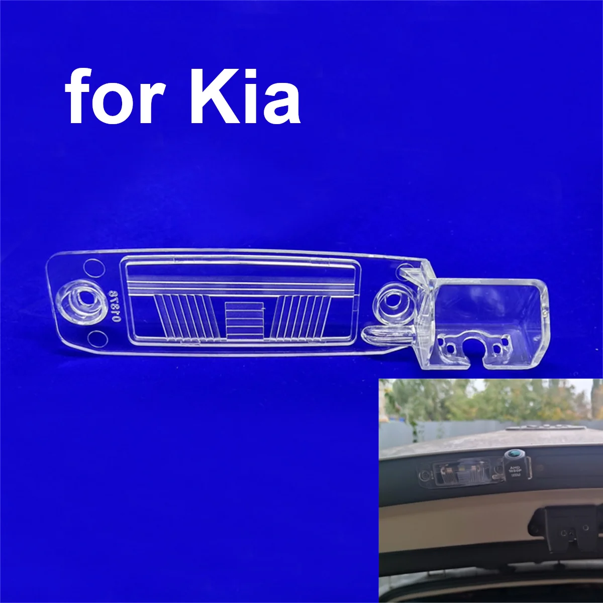 

Car Rear View Camera Bracket License Plate Lights Housing for Kia Sorento Borrego Rondo Cerato Sportage-R 2010-2016